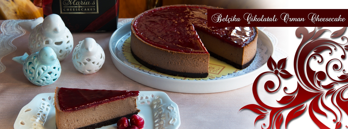 Belçika Çikolatalı Orman Cheesecake